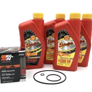 77 Cycles SCHAEFFER’S FULL SERVICE OIL CHANGE KIT FOR HARLEY-DAVIDSON